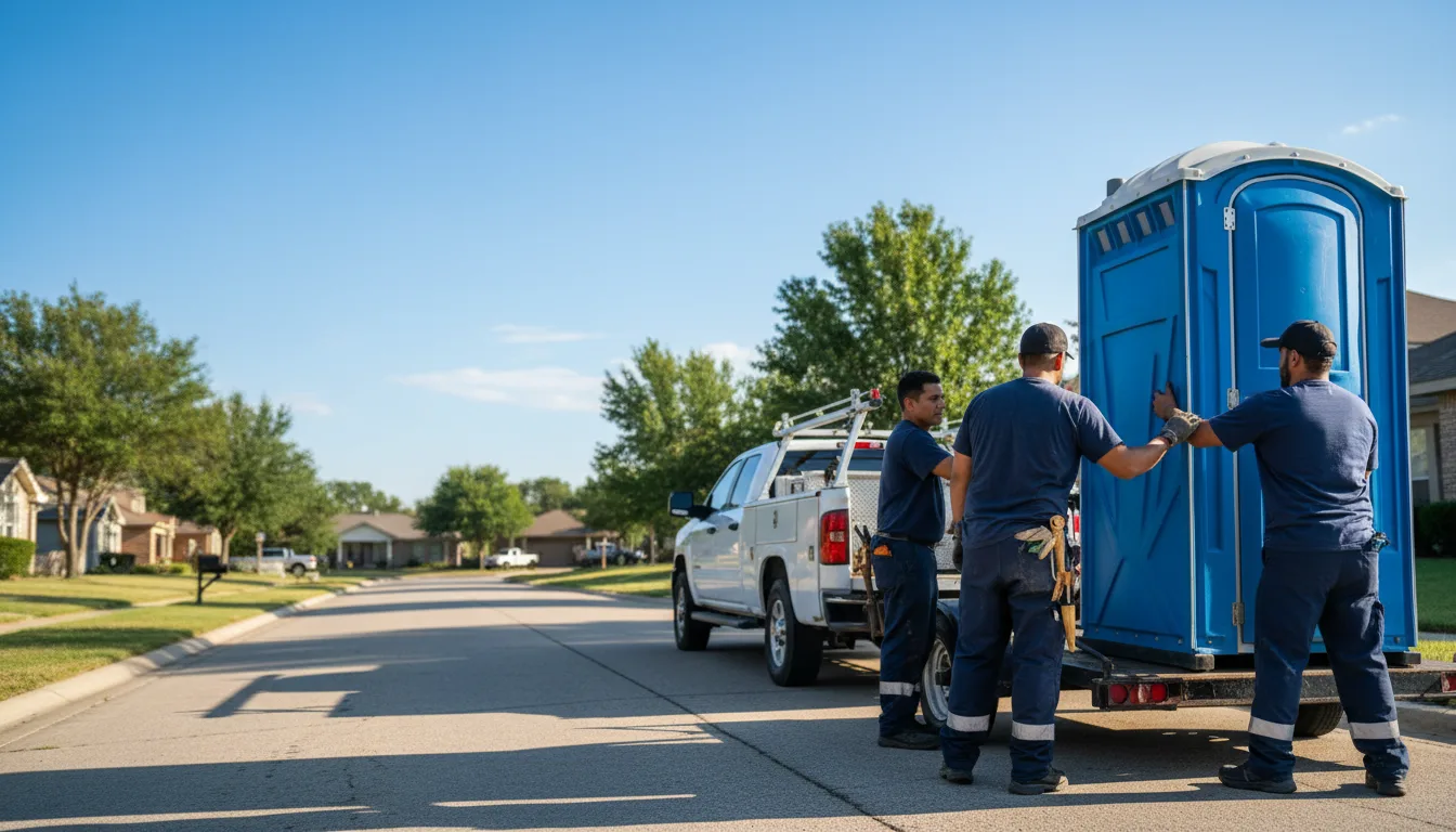 Portable Toilet Rental in Hempstead, TX near me